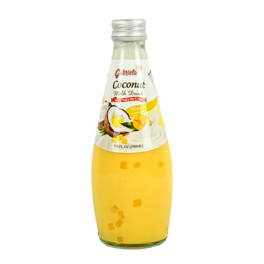 GABRIELA COCONUT MILK W/ NATA DE COCO MANGO 290 ML