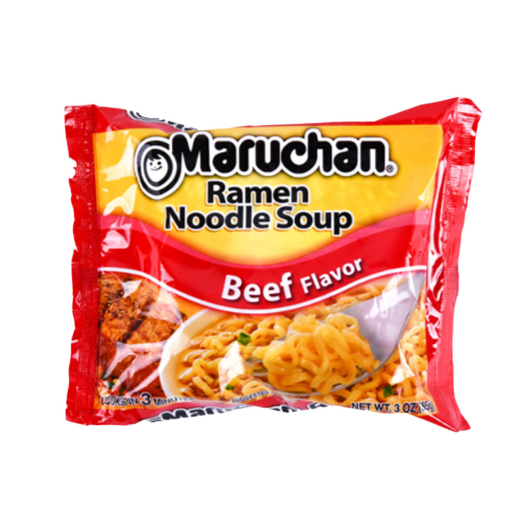 MARUCHAN RAMEN BEEF NOODLE SOUP 3 OZ