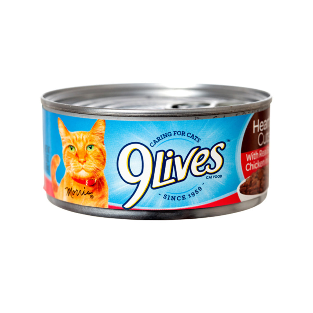 9 LIVES CAT FOOD BEEF & CHICKEN IN GRAVY 5.5 OZ